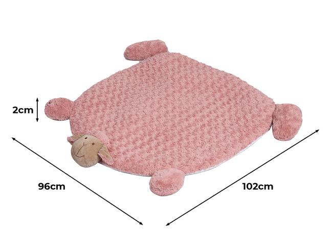 PaWz Pet Bed Cat Calming Beds Dog Squeaky L Pink Large-1864184505976360962