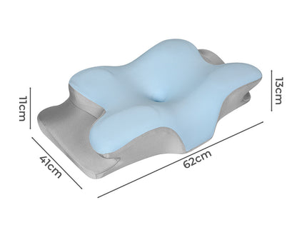 Dreamz Contour Memory Foam Pillow for Pain Relief-1910149779443290114