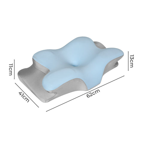 Dreamz Contour Memory Foam Pillow for Pain Relief-1910149779443290114