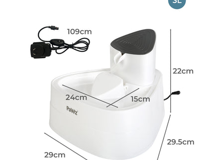 PaWz Electric Pet Water Fountain Drinking-1864184552751239170