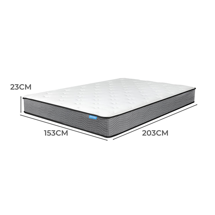 Dreamz Spring Mattress Pocket Bed Top Queen-1975420428059021314