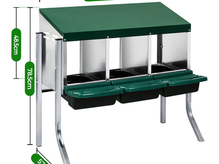 Pawz Chicken Hen Coop Hutch-1910112271405813762