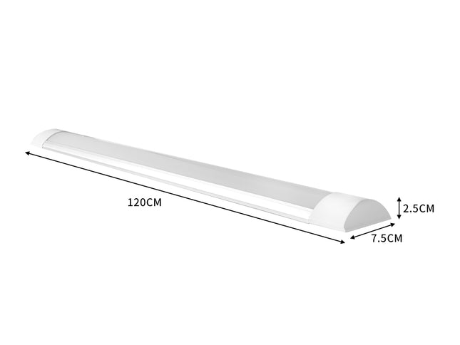 Emitto 10Pcs LED Slim Ceiling Batten 120 CM x10-1975420422354767874