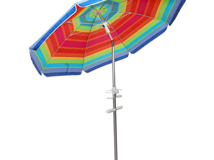Mountview 2M Outdoor Beach Umbrellas Sand Colorful-1910112264913031169