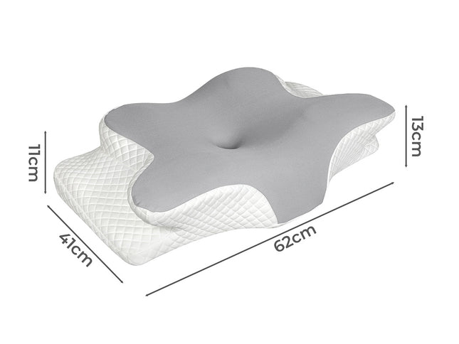 Dreamz Memory Foam Pillow Shoulder Neck Support-1973193535964450818