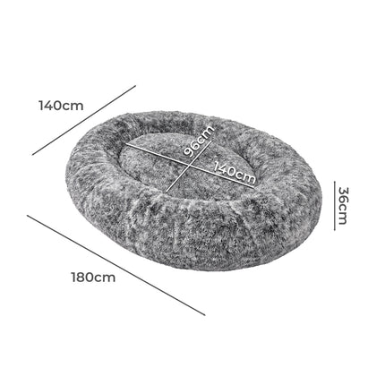 TheNapBed Memory Foam Pet Bed Grey Charcoal-1954802572904763394
