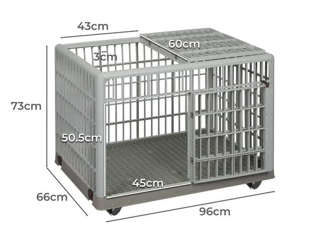 PaWz Dog Crate Pet Kennel Indoor Sturdy Large-1973193828659761154