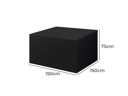 Marlow Outdoor Furniture Cover Garden Black Barrier-1864184452046000130