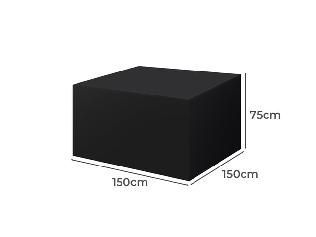Marlow Outdoor Furniture Cover Garden Black Barrier-1864184452046000130