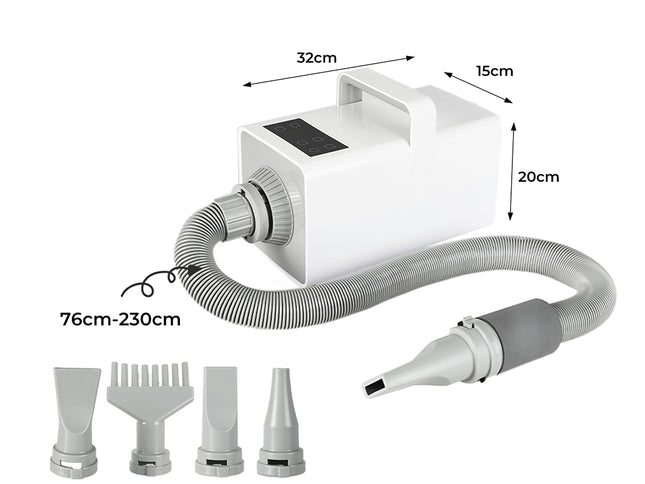 PaWz Pet Hair Dryer Dog Cat Led Grooming-1973193648086585346