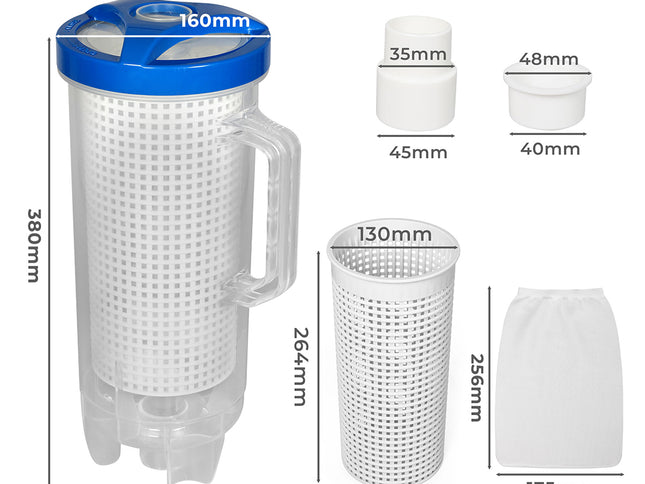 Traderight Pool Leaf Canister Suction L Large-1864184472048635906