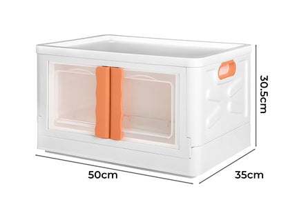 Storage Container Stackable Plastic Pink-1864184614822744066