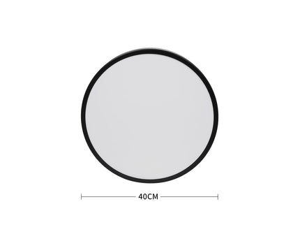 EMITTO 3-Colour Ultra-Thin 5CM LED Ceiling 60W Black-1864184386312867842