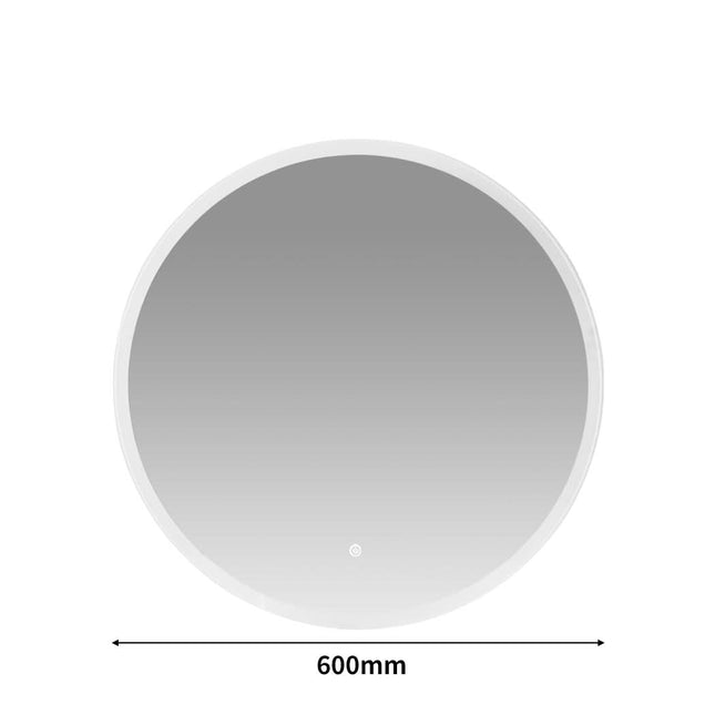 EMITTO LED Wall Mirror Round Anti-fog 60CM-1954803004909686786