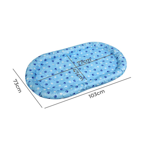 Pawz Pet Cooling Mat L Blue-1910112255454875650