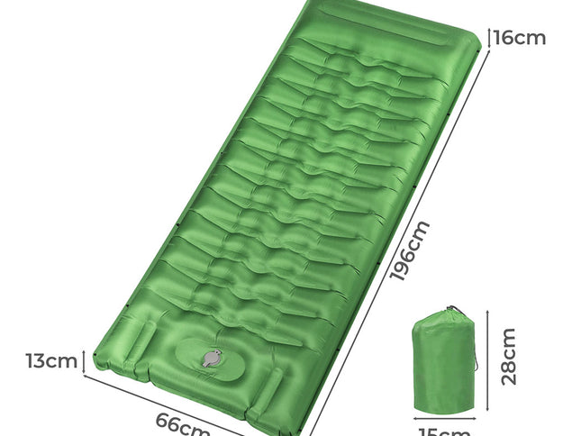Mountview Sleeping Mat Air Bed Pad Caming Single-1954802440368951298