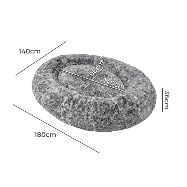 TheNapBed Memory Foam Pet Bed Grey Charcoal-1975420398501761026