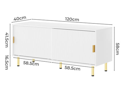 Levede 120cm TV Cabinet Entertainment Unit-1917016715183656962