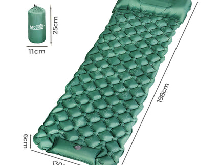 Mountview Sleeping Air Pad Inflat Camping Single-1954802439987269634