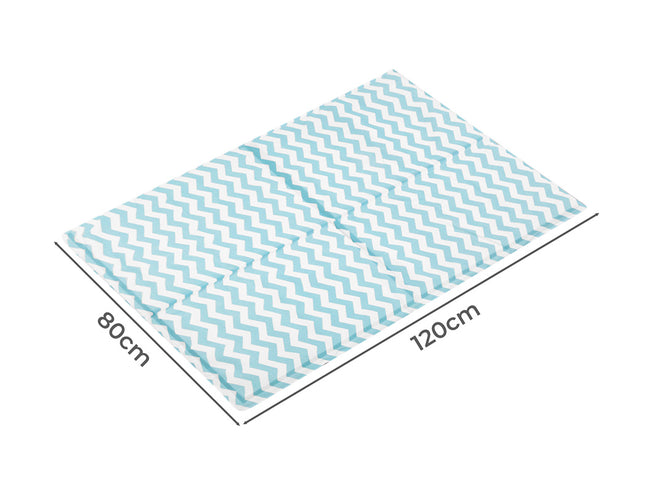 Pawz Pet Cooling Mat XL Blue-1973193492314329090