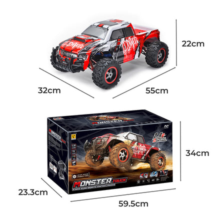 Centra RC Car 1:8 4WD Off-Road Racing Red-1975420475437879298