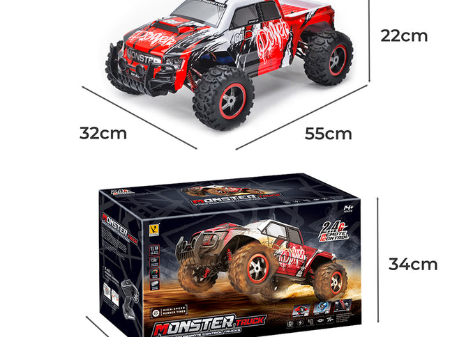 Centra RC Car 1:8 4WD Off-Road Racing Red-1975420475437879298