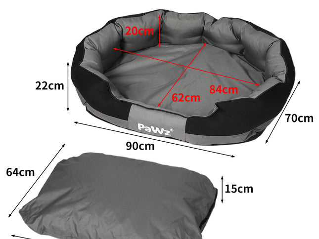 PaWz Waterproof Pet Dog Calming Bed Medium-1975420459889594370