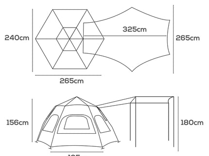 Mountview Instant Tent Pop up Camping-1864184692530614274