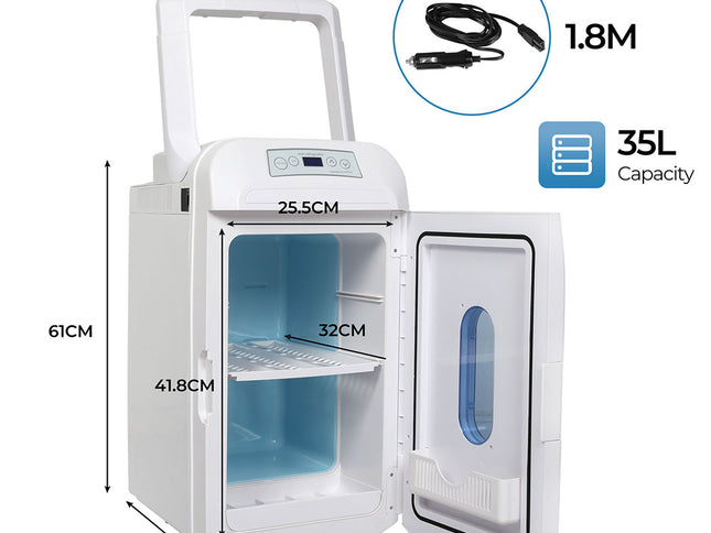 Spector Car Fridge Freezer 35L 12V Chest Refrigerator Portable Travel Camping-1975420318449274882