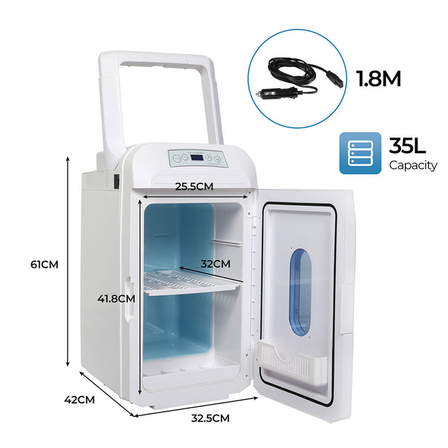 Spector Car Fridge Freezer 35L 12V Chest Refrigerator Portable Travel Camping-1975420318449274882