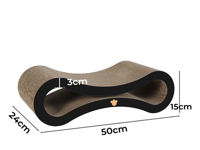 Pawz Cat Scratcher Board Bed Scratching Cardboard-2006732790174978050