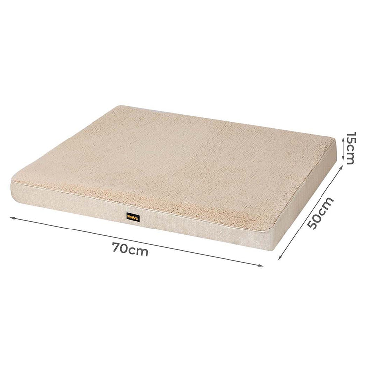 Pawz Dog Bed Soft Pet Mat Cushion Removable Washable-2029387292489158658