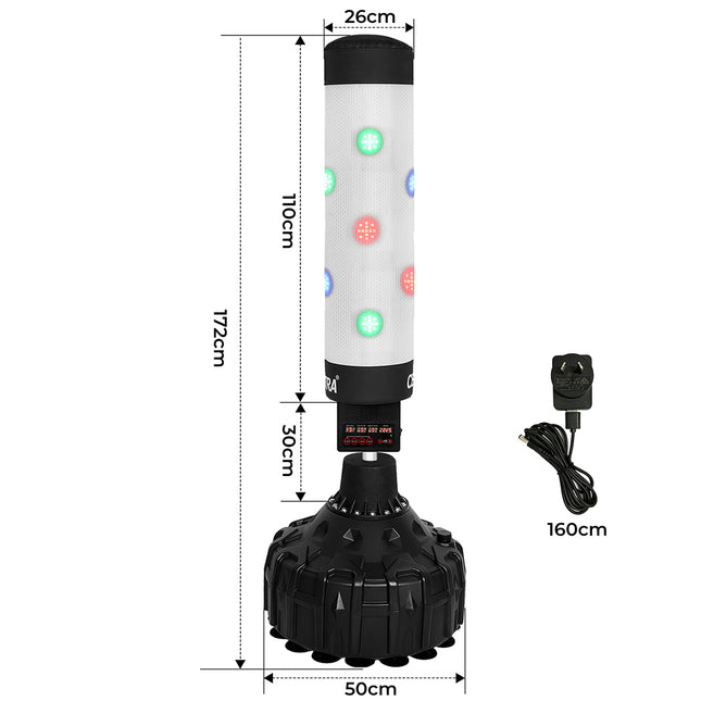 Centra Punching Boxing Bag Stand Electronic Counter Music LED Kick Gym Traning-1975420381451915266