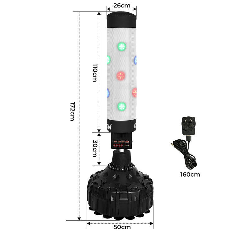 Centra Punching Boxing Bag Stand Electronic Counter Music LED Kick Gym Traning-1975420381451915266