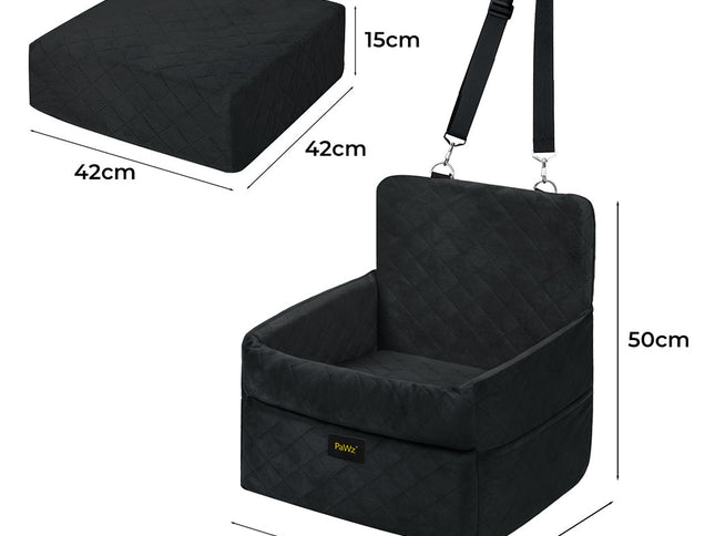 Pawz Pet Car Seat Booster Belt Pet Portable Travel Bed-2006732788040077314