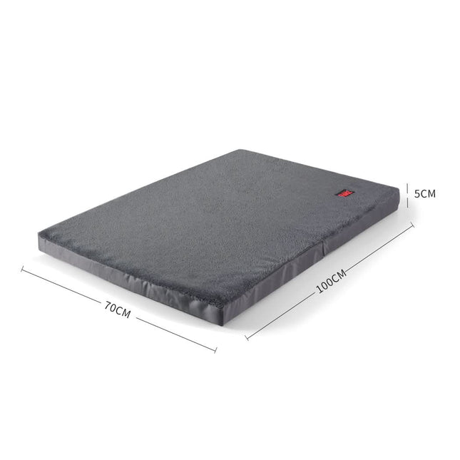 PaWz Pet Bed Foldable Dog Puppy Beds Grey X-Large-1954802758808899586