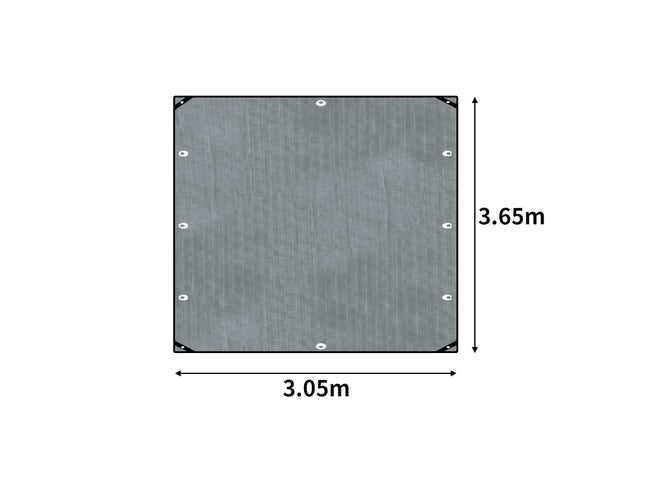 Manan Tarp Tarpaulin 200GSM Camping 3.05mx3.65m-1864184734654009346