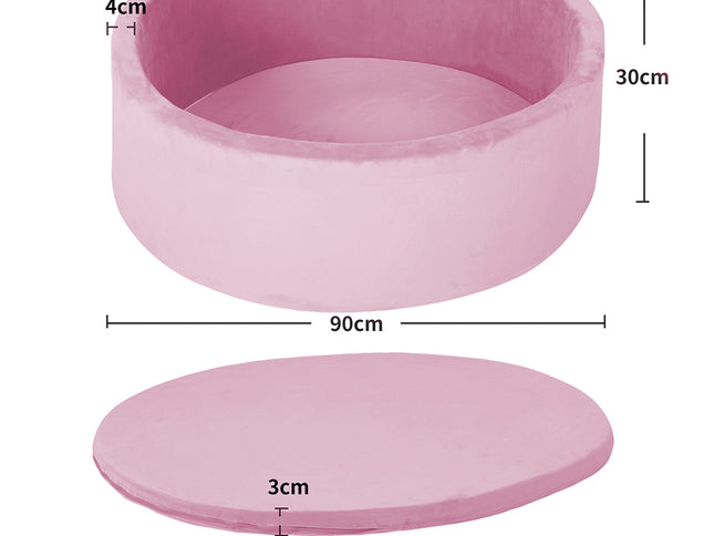 BoPeep Kids Balls Pit Baby Ocean Play Pink-1973193917511897090