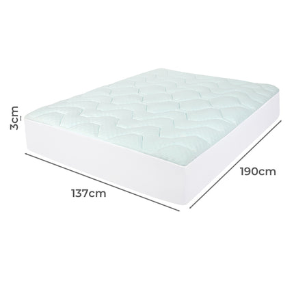 Dreamz Mattress Topper Pillowtop Cover Protector Double-2006733413096230914