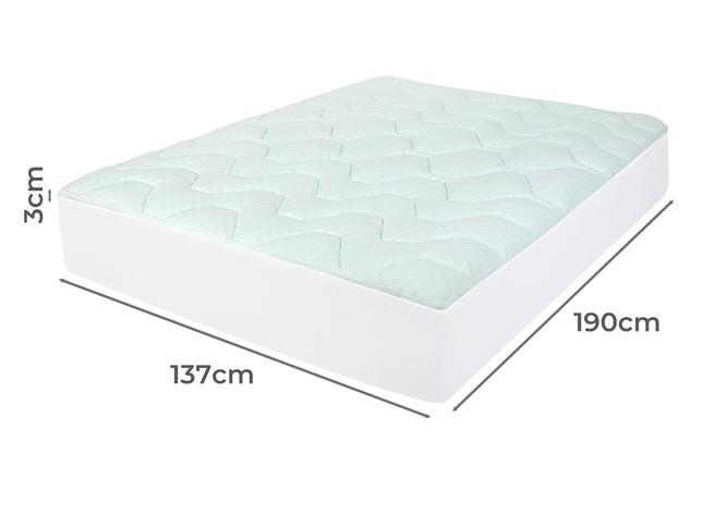 Dreamz Mattress Topper Pillowtop Cover Protector Double-2006733413096230914