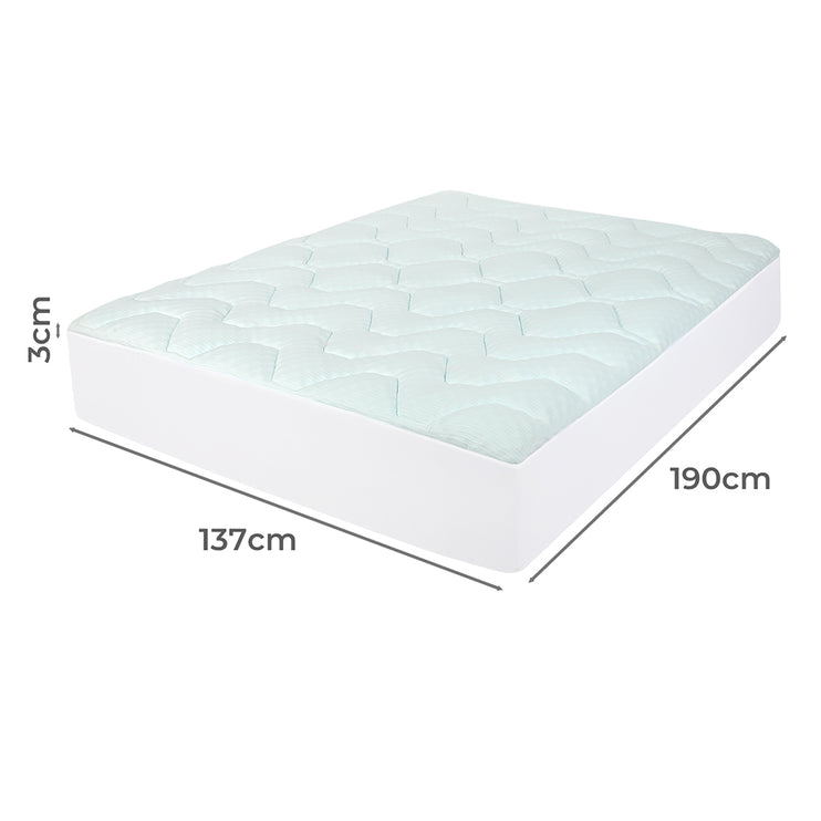 Dreamz Mattress Topper Pillowtop Cover Protector Double-2006733413096230914