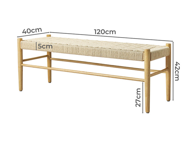 Levede Kraft Rope Bench Seat-1973193805654003714