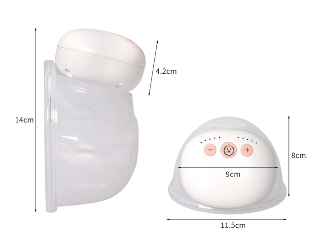 Portable Electric Breast Pump Wearable-1864184398551846914