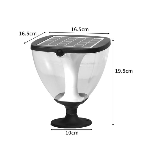 EMITTO LED Solar Powered Pillar Night-1831592880460926978