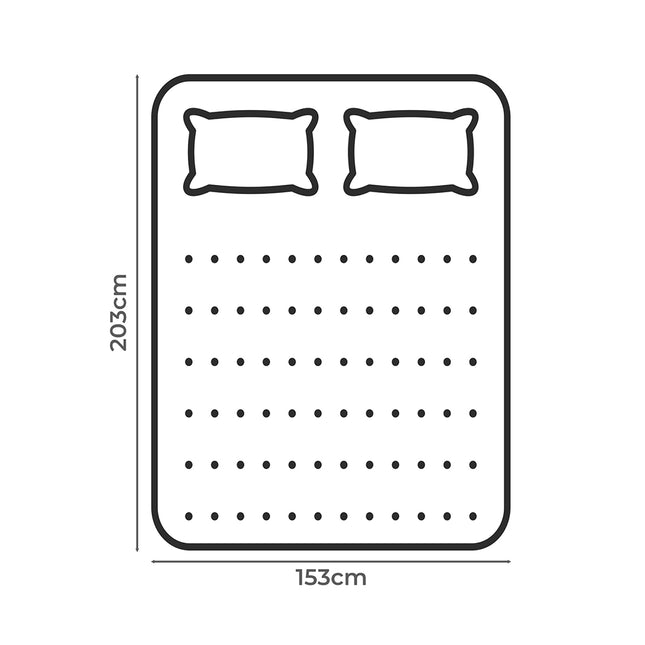 Dreamz Pillowtop Mattress Topper thickness 5cm-1973193431572418562