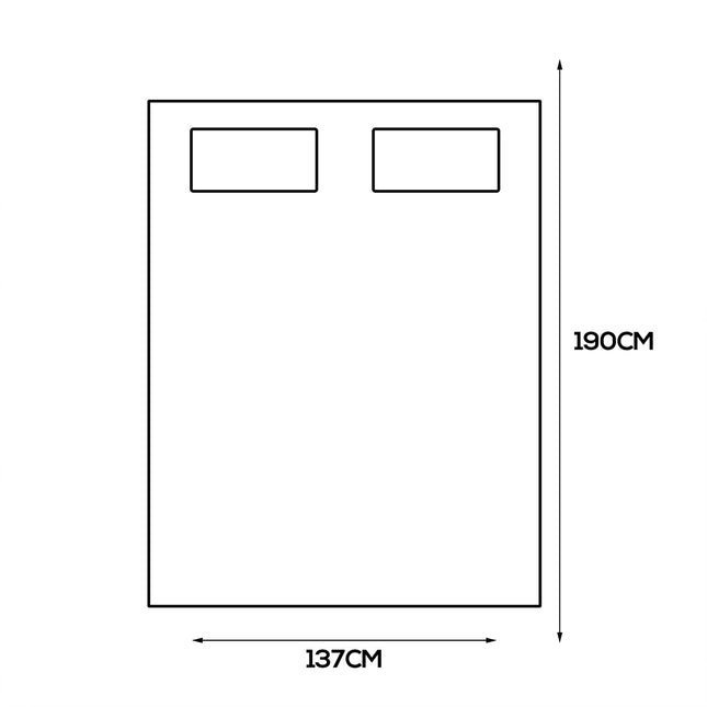 Dreamz Bamboo Pillowtop Mattress Topper Double-1975420430583992322