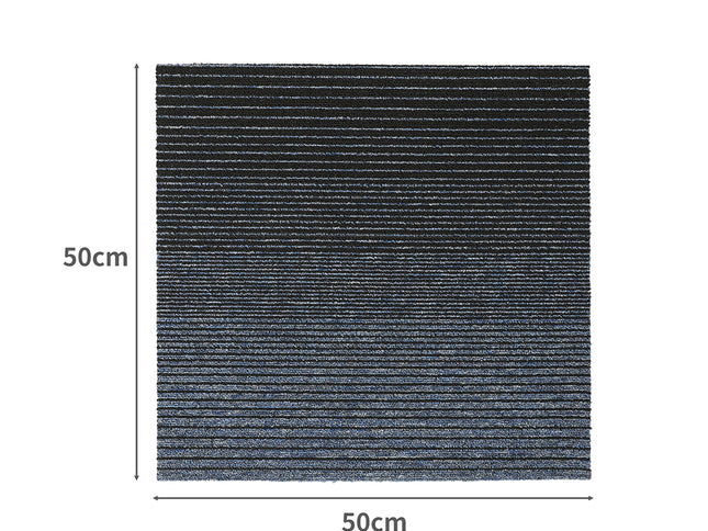 Marlow 20x Carpet Tiles 5m2 Box Heavy Blue-2006733160192282626
