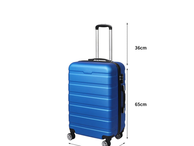 Slimbridge 24"Luggage Case Suitcase Blue 24 inch-1973193939964006402