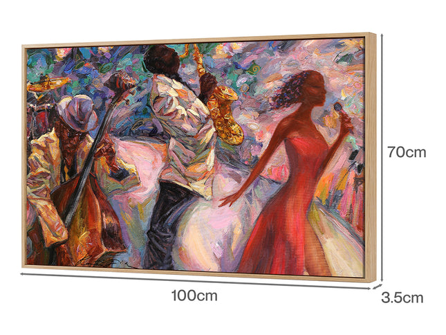 Yezi Modern Canvas Wall Art Large Abstract Figure Painting Decor 70x100cm-2061251859540217858