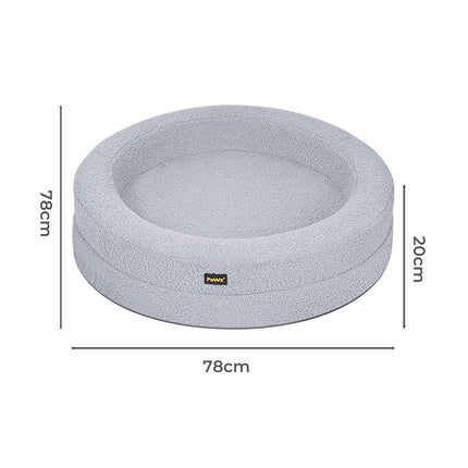 Pawz Pet Orthopedic Calming Bed Memory Foam Dog Sofa-2029387309383815170